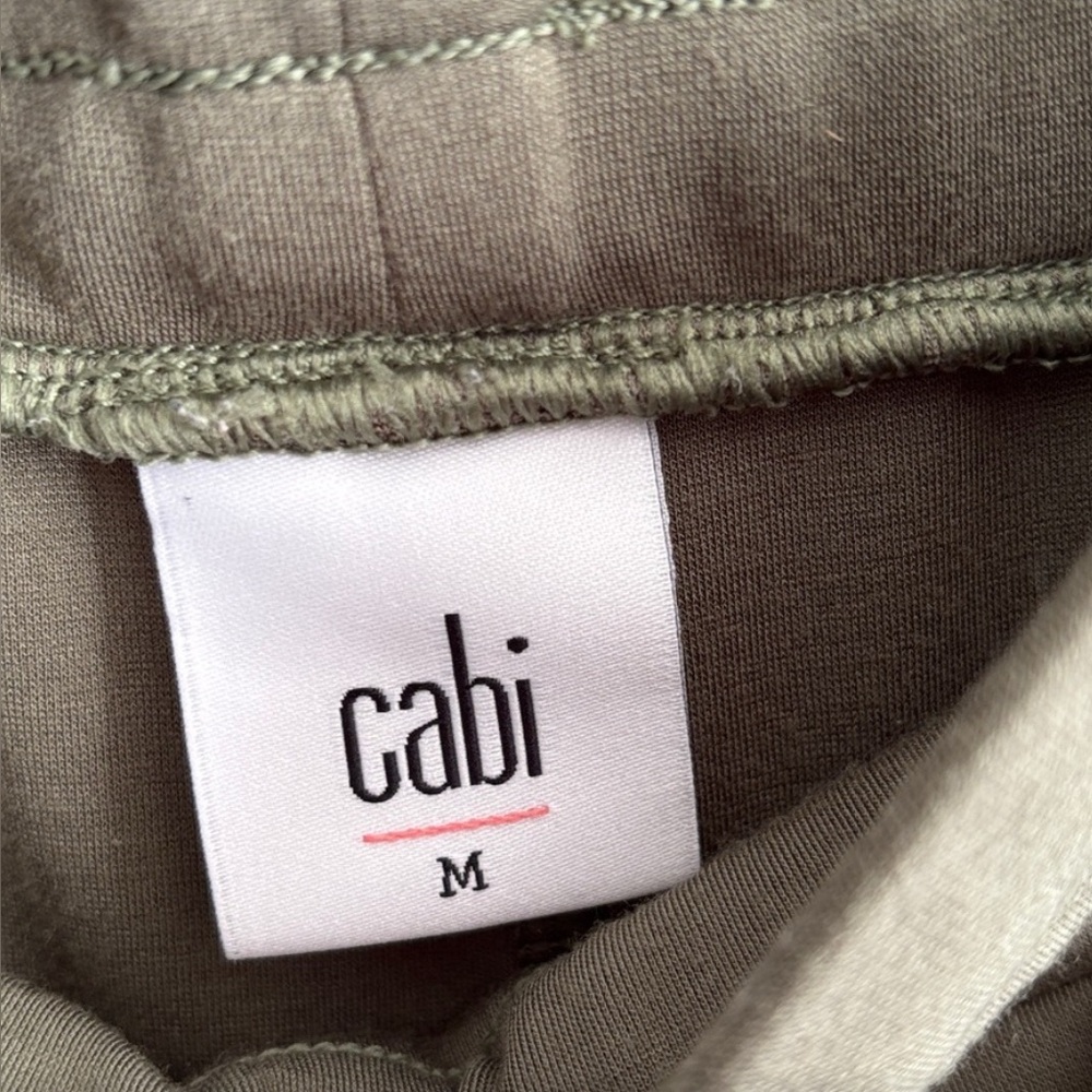 CAbi Olive Green Cropped Pants - Picture 2 of 6